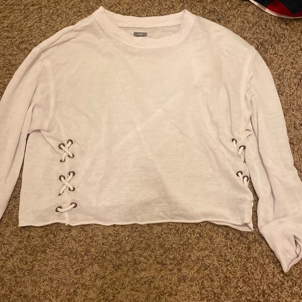 cropped sweater